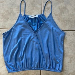 Baby blue tank top